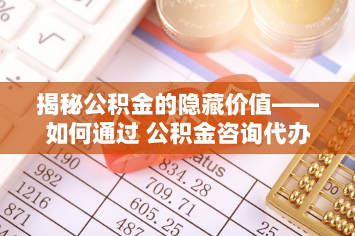 泰和揭秘公积金的隐藏价值——如何通过 公积金咨询代办提取 优化财富管理