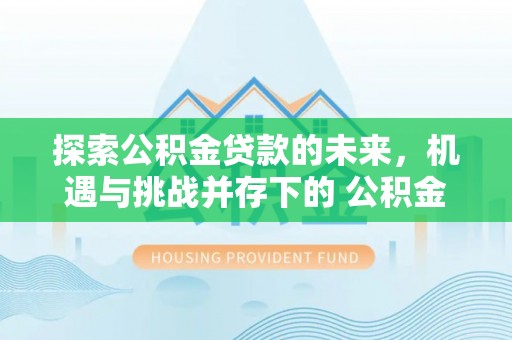 泰和探索公积金贷款的未来，机遇与挑战并存下的 公积金贷款风险防控