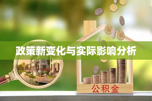 泰和政策新变化与实际影响分析