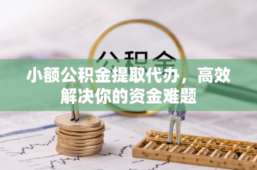 泰和小额公积金提取代办，高效解决你的资金难题