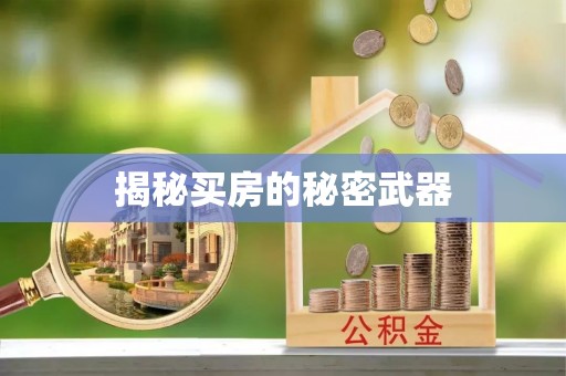 泰和揭秘买房的秘密武器
