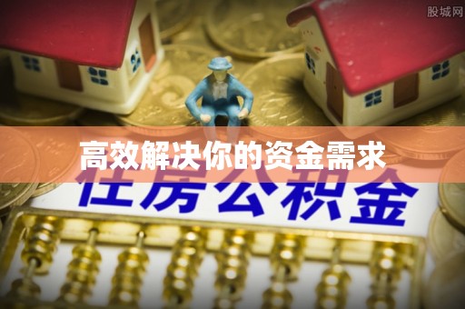 泰和高效解决你的资金需求