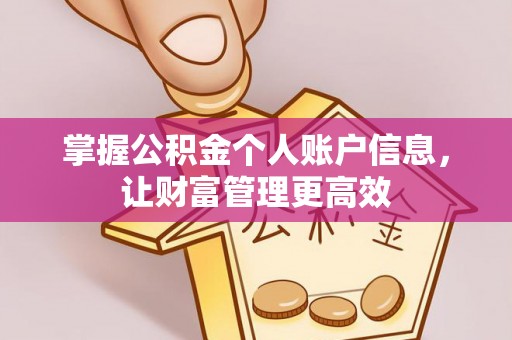 泰和掌握公积金个人账户信息，让财富管理更高效