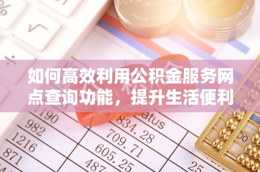 泰和如何高效利用公积金服务网点查询功能，提升生活便利性