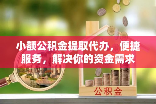 泰和小额公积金提取代办，便捷服务，解决你的资金需求